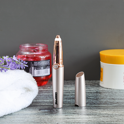 Geepas Precision Eyebrow Trimmer - Compact Pen Design & Skin Protection
