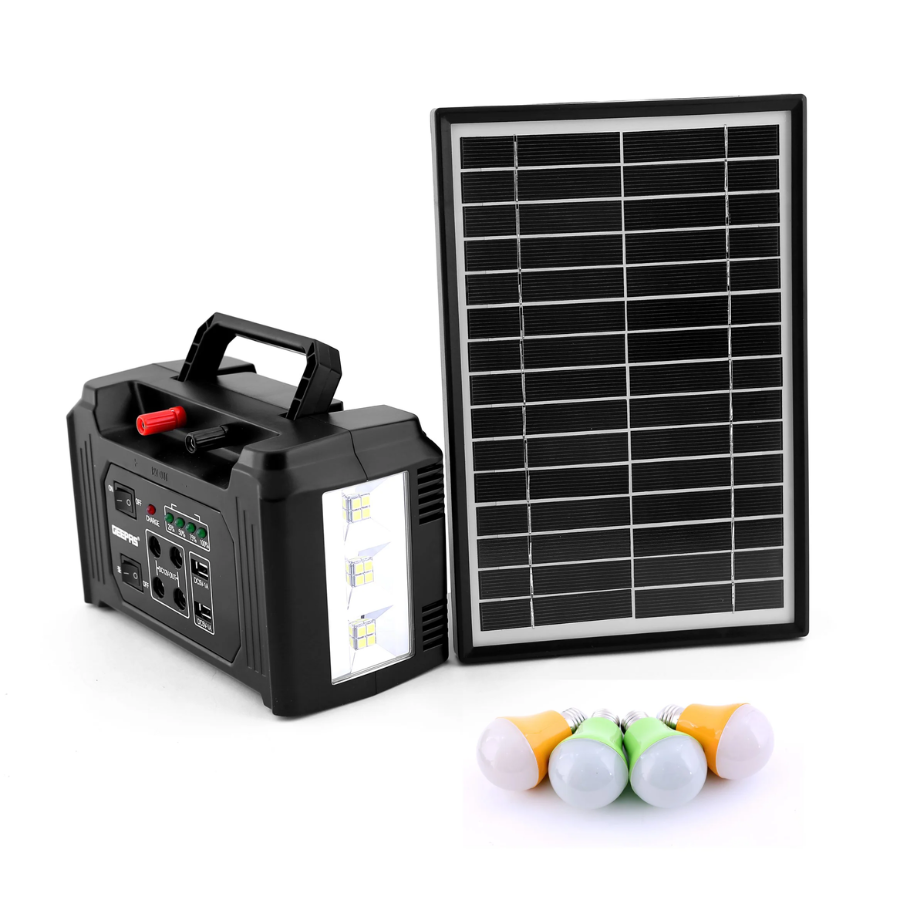 Geepas Power Caster - Surge Protection Extension Socket with Individual Switches & Fire-Retardant Design