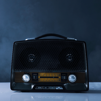 راديو جيباس كلاسيكي محمول قابل لإعادة الشحن - يدعم AM/FM/SW، تشغيل MP3 عبر USB/TF، وتقنية البلوتوث بتصميم ريترو أنيق