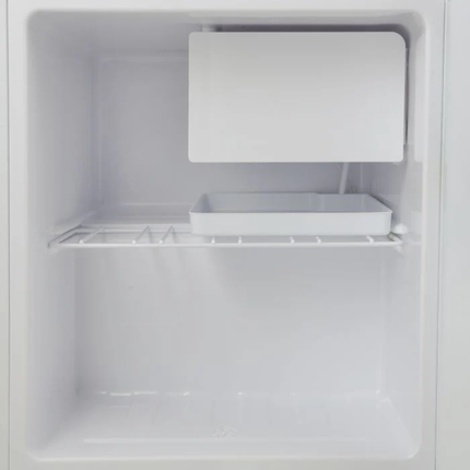 Geepas Defrost Mini Fridge - Secure Door Lock & Key, Energy Efficient Design & Silent Cooling Performance