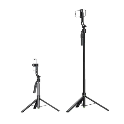 ACEFAST E41 Selfie Stick & Smart Tripod - AI Face Tracking, 176cm Max Height with Bluetooth Remote & 360° Rotation