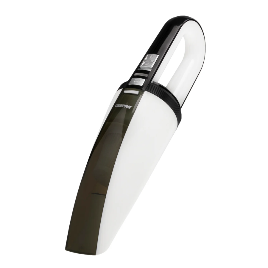 Geepas Wet and Dry Handheld Vacuum Cleaner - Cordless & Rechargeable, High Suction Power for Car & Home, Includes Multi-Nozzle Kit & Washable Filter