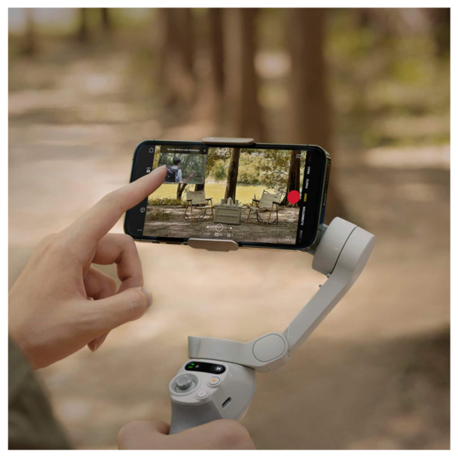 DJI Osmo Mobile SE — مثبت ثلاثي المحاور لهواتف الذكية DJI Osmo Mobile SE — مثبت ثلاثي المحاور لهواتف الذكية