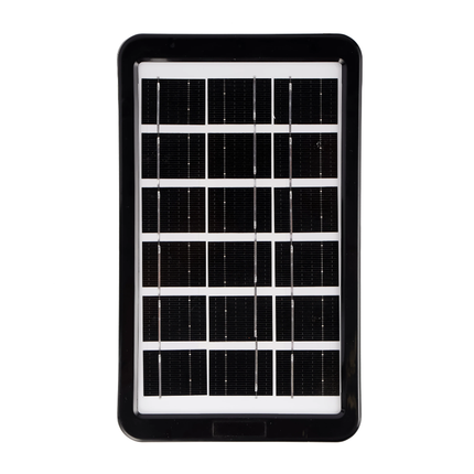 Geepas Rechargeable LED Lantern with Solar Panel - 30 SMD LEDs, High Brightness, Dual Charging Options for Emergencies & Camping