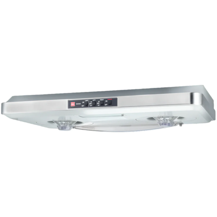 KDK 90cm Wall Mount Kitchen Range Hood with Twin Motor - Massive Suction Power, Professional Grease Filters & Sleek Stainless Steel Design for Large Kitchens
