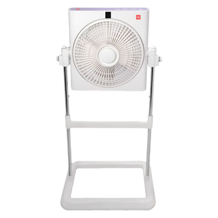مروحة KDK صندوقية (Box Fan) طراز SC30X - ميزة النسيم الطبيعي (1/f Yuragi)، مؤقت إلكتروني 8 ساعات، وشبكة دوارة لتوزيع الهواء بمثالية