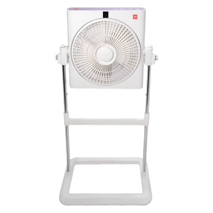 مروحة KDK صندوقية (Box Fan) طراز SC30X - ميزة النسيم الطبيعي (1/f Yuragi)، مؤقت إلكتروني 8 ساعات، وشبكة دوارة لتوزيع الهواء بمثالية مروحة KDK صندوقية (Box Fan) طراز SC30X - ميزة النسيم الطبيعي (1/f Yuragi)، مؤقت إلكتروني 8 ساعات، وشبكة دوارة لتوزيع الهواء بمثالية