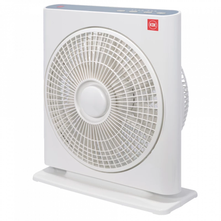 مروحة KDK طاولة (Table Fan) طراز ST30X - تقنية النسيم الطبيعي (1/f Yuragi)، مؤقت إلكتروني 8 ساعات، وشبكة دوارة لتوزيع هواء مثالي وهادئ
