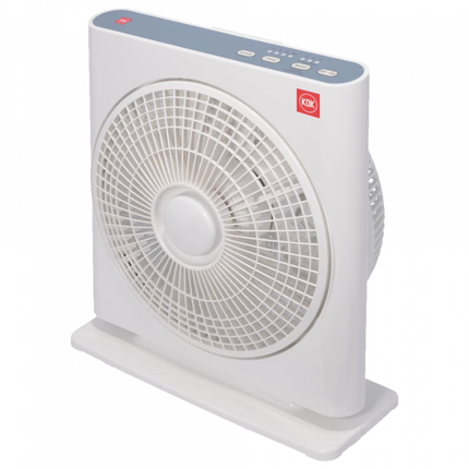 مروحة KDK طاولة (Table Fan) طراز ST30X - تقنية النسيم الطبيعي (1/f Yuragi)، مؤقت إلكتروني 8 ساعات، وشبكة دوارة لتوزيع هواء مثالي وهادئ