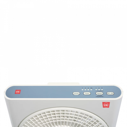مروحة KDK طاولة (Table Fan) طراز ST30X - تقنية النسيم الطبيعي (1/f Yuragi)، مؤقت إلكتروني 8 ساعات، وشبكة دوارة لتوزيع هواء مثالي وهادئ