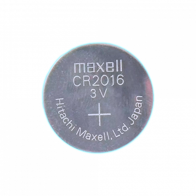بطارية ماكسيل (Maxell) ليثيوم CR2016 بجهد 3 فولت - طاقة يابانية موثوقة وعمر طويل للساعات، ريموت السيارة، والأجهزة الإلكترونية الدقيقة