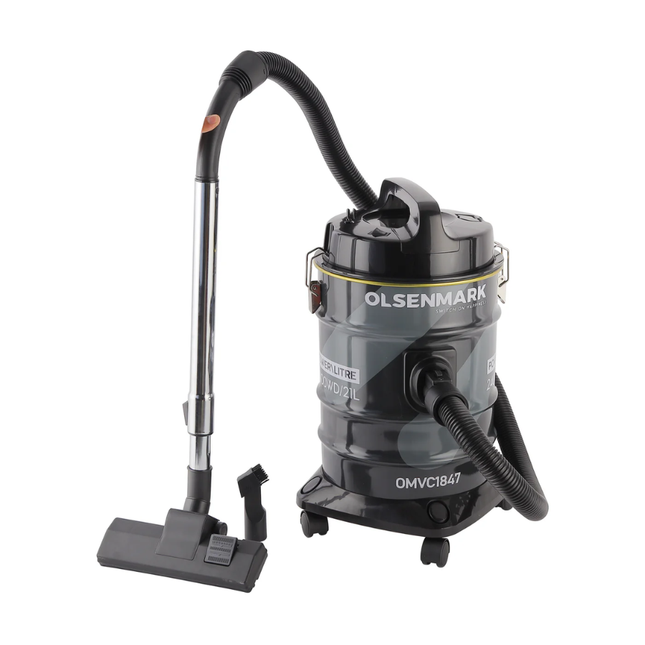 Olsenmark 2400W Professional Vacuum Cleaner - High-Suction Power Motor, Durable Design & Large Capacity for Dry Cleaning