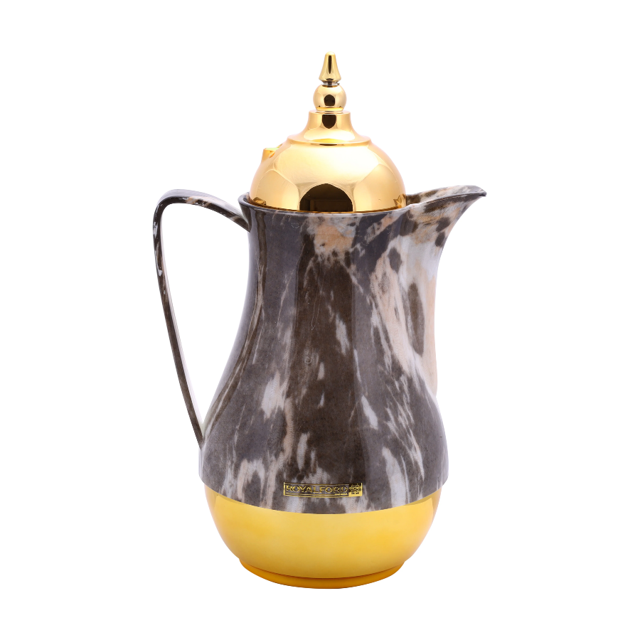 Royalford 2-Piece Royal Marble Tea & Cawa Set RF9413 - 1L + 1L Capacity, Superior Thermal Insulation & Leak-Proof Luxury Design Royalford 2-Piece Royal Marble Tea & Cawa Set RF9413 - 1L + 1L Capacity, Superior Thermal Insulation & Leak-Proof Luxury Design