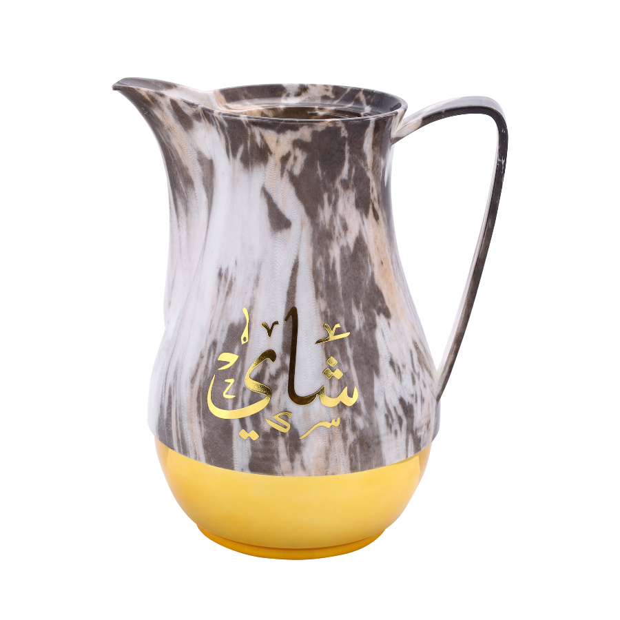 Royalford 2-Piece Royal Marble Tea & Cawa Set RF9413 - 1L + 1L Capacity, Superior Thermal Insulation & Leak-Proof Luxury Design Royalford 2-Piece Royal Marble Tea & Cawa Set RF9413 - 1L + 1L Capacity, Superior Thermal Insulation & Leak-Proof Luxury Design