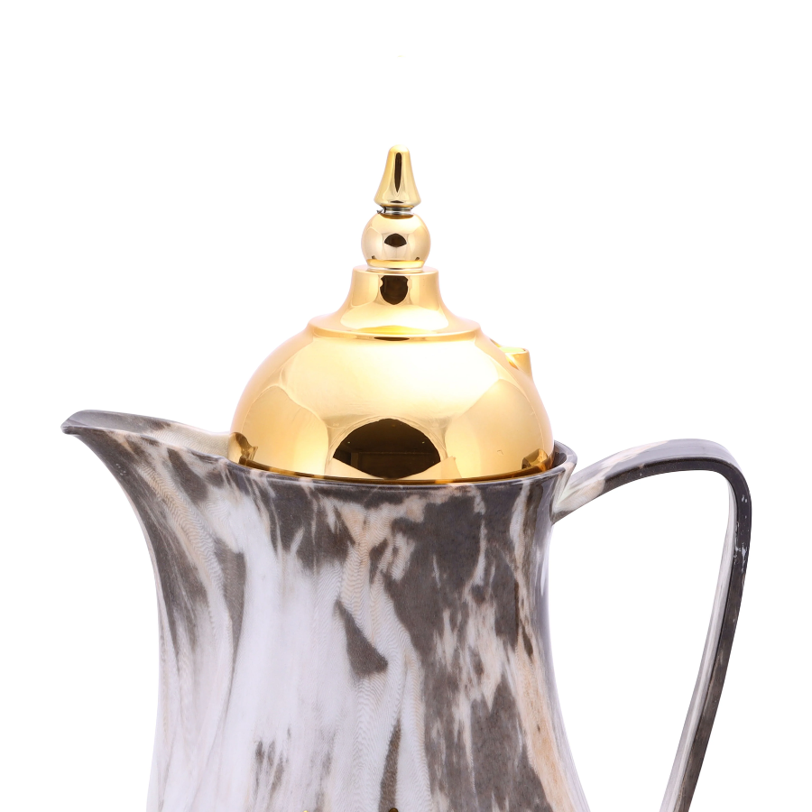 Royalford 2-Piece Royal Marble Tea & Cawa Set RF9413 - 1L + 1L Capacity, Superior Thermal Insulation & Leak-Proof Luxury Design Royalford 2-Piece Royal Marble Tea & Cawa Set RF9413 - 1L + 1L Capacity, Superior Thermal Insulation & Leak-Proof Luxury Design
