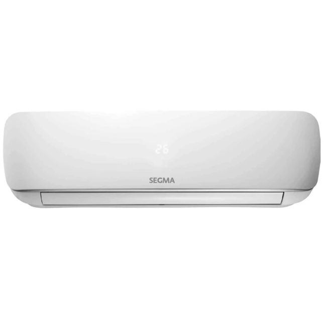مكيف سيجما (Segma) إنفيرتر 1 طن (12000 وحدة) موديل Full Inverter - أبيض، موفر للطاقة (A+++)، مزود بتقنية الواي فاي (Wi-Fi) وتوزيع هواء ذكي