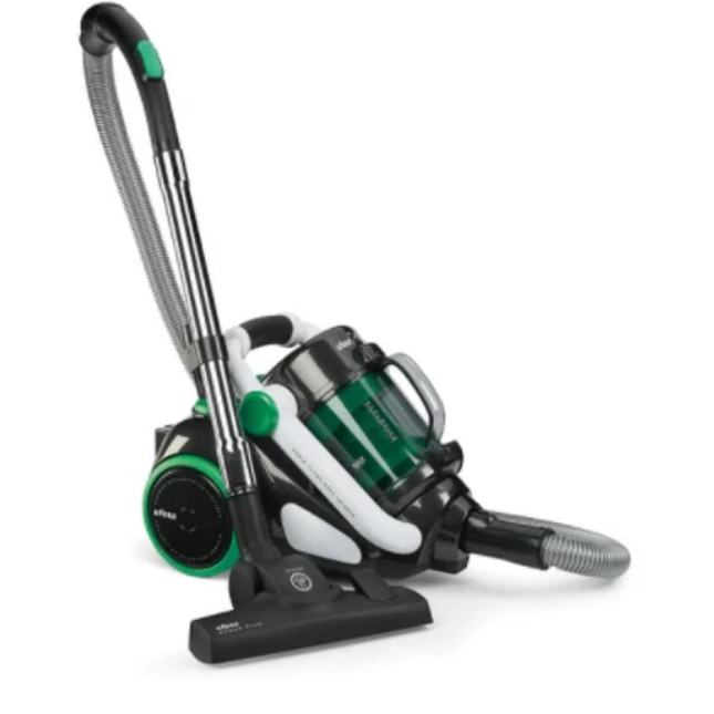 Ufesa Bagless Vacuum Cleaner AC6250 - Advanced Cyclone Technology, HEPA Filter for Pure Air & Powerful Cleaning Performance for All Surfaces