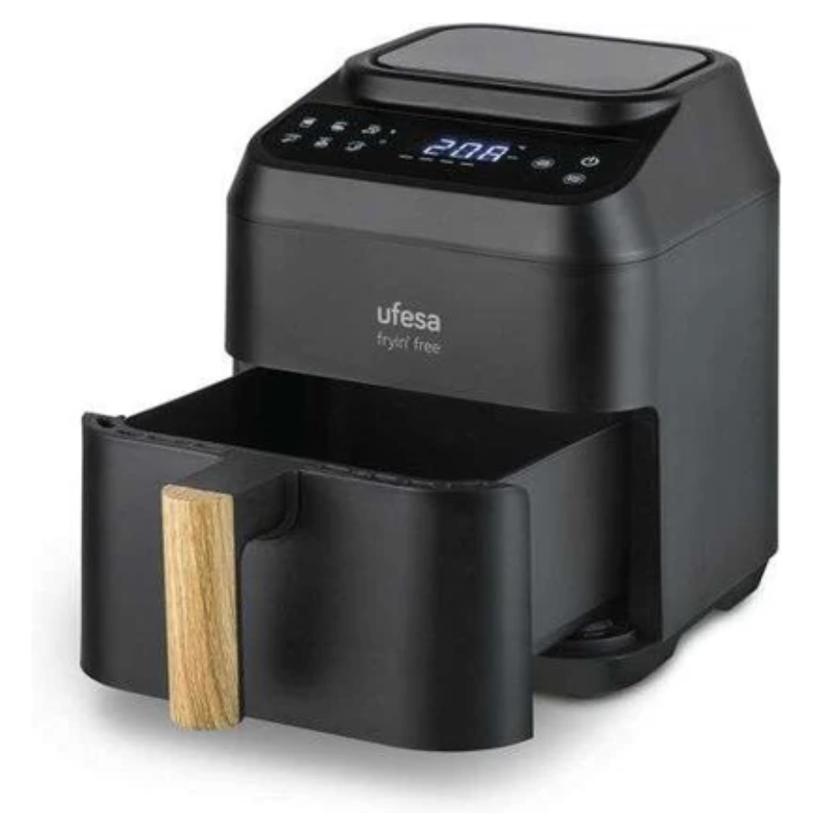 Ufesa AF2850 Digital Air Fryer - 2.8L Capacity, High-Speed Hot Air Technology for Oil-Free Healthy Cooking & Touch Screen