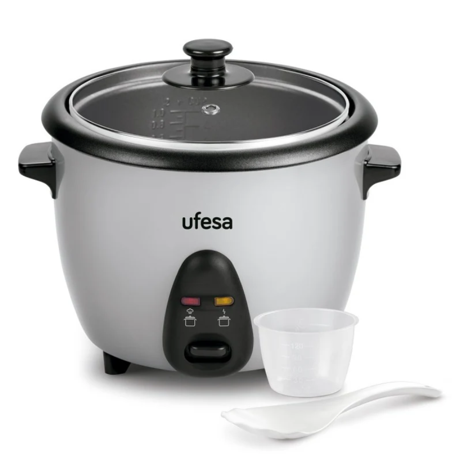 Ufesa Rice Cooker AR4010 - 1L Capacity, Non-Stick Inner Pot, Automatic Keep Warm Function & Easy-to-Clean Practical Design