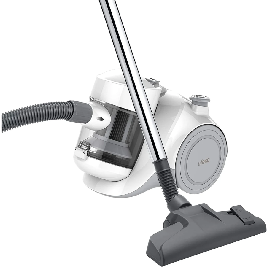 Ufesa Electric Vacuum Cleaner AS2300 - High Suction Power, Advanced Cleaning Technology & Compact Easy-to-Use Design for All Floors