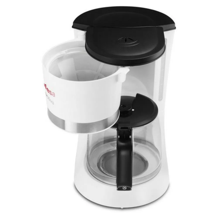 Ufesa CG7123 Capriccio Drip Coffee Maker - 1.2L Capacity (Up to 12 Cups), Anti-Drip System & Permanent Removable Filter