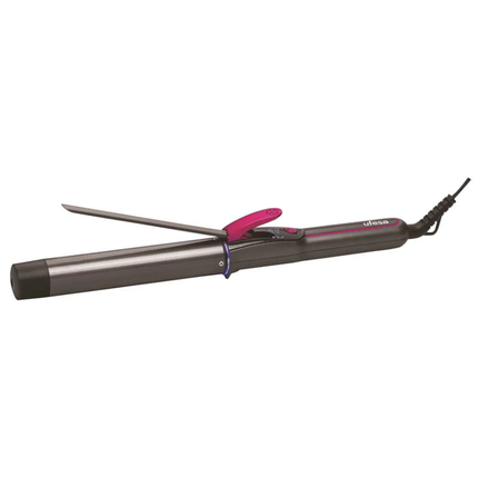 Ufesa CT4019 Ceramic Curling Iron - 19mm Barrel, 200°C Temperature, Professional Ceramic Coating & 360° Swivel Cord