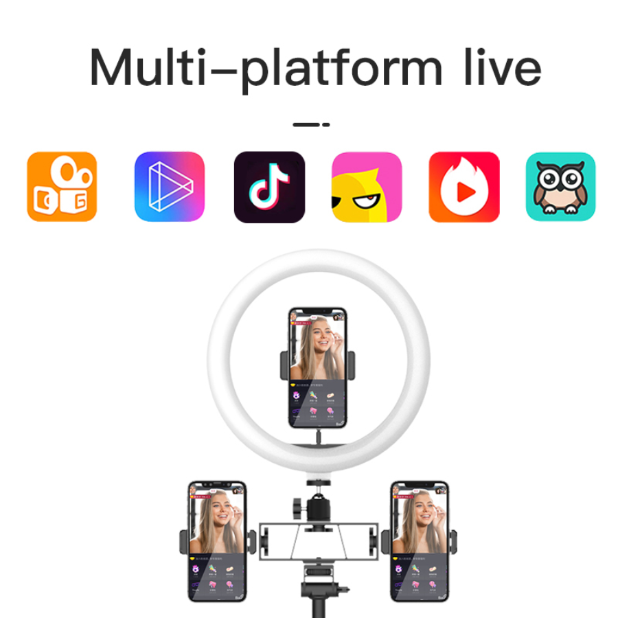 رنج لايت جيماري (Jmary) موديل FM-536A مقاس 14 إنش - إضاءة LED احترافية، تحكم بالسطوع والألوان، مع حامل موبايل وحقيبة حمل رنج لايت جيماري (Jmary) موديل FM-536A مقاس 14 إنش - إضاءة LED احترافية، تحكم بالسطوع والألوان، مع حامل موبايل وحقيبة حمل