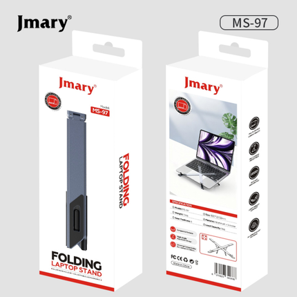 حامل ترايبود للموبايل جيماري (Jmary) موديل MS-97 - دوران 360 درجة، قاعدة ثابتة وتصميم مدمج للتصوير المكتبي والبث المباشر