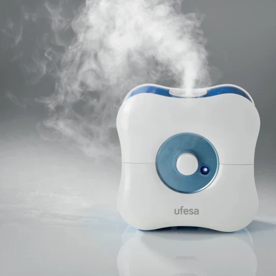 Ufesa HF3000 Air Humidifier - 3.2L Capacity, Touch Control Panel, Silent Ultrasonic Cool Mist & Automatic Safety Shut-Off Ufesa HF3000 Air Humidifier - 3.2L Capacity, Touch Control Panel, Silent Ultrasonic Cool Mist & Automatic Safety Shut-Off