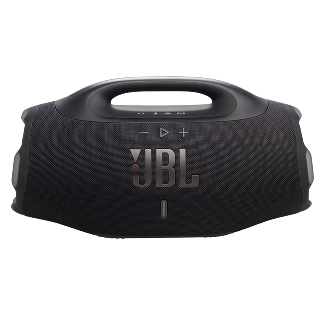 سماعة جي بي إل بوم بوكس 4 (JBL Boombox 4) المحمولة - صوت JBL Original Pro الأقوى، مقاومة للماء والغبار IP67، وبطارية تدوم حتى 24 ساعة