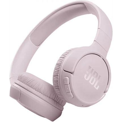 JBL Tune 510BT Wireless On-Ear Headphones - Pure Bass Sound, 40H Battery Life, Fast Charging & Foldable Design - Black