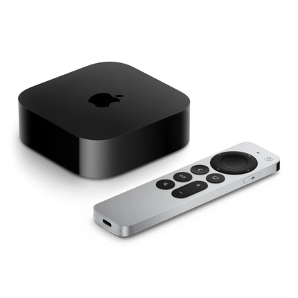 Apple TV 4K (3rd Generation) - 64GB Storage, Wi-Fi + Ethernet, A15 Bionic Chip, Dolby Vision, and HDR10+ Support