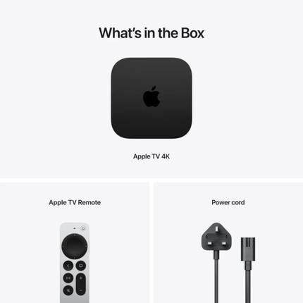 Apple TV 4K (3rd Generation) - 64GB Storage, Wi-Fi + Ethernet, A15 Bionic Chip, Dolby Vision, and HDR10+ Support