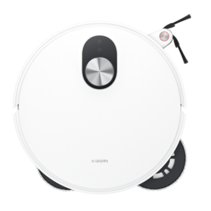 Xiaomi Robot Vacuum 5 EU - 20,000 Pa Suction Power, Dual Anti-Tangle Brushes, All-in-one Hot Water Cleaning Dock, 5200 mAh Battery