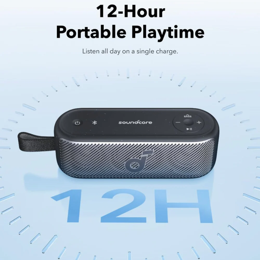 سبيكر أنكر ساوند كور (Anker Soundcore) موشن 100 المحمول - صوت عالي الدقة (Hi-Res)، تقنية BassUp، ومقاومة كاملة للماء IPX7 سبيكر أنكر ساوند كور (Anker Soundcore) موشن 100 المحمول - صوت عالي الدقة (Hi-Res)، تقنية BassUp، ومقاومة كاملة للماء IPX7