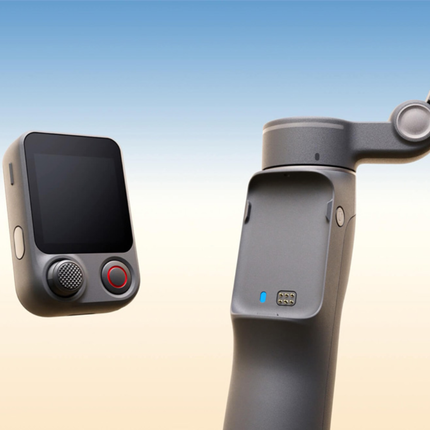 مانع الاهتزاز المغناطيسي دي جي آي (DJI) أوزمو موبايل 8 بي (Osmo Mobile 8P) للهواتف الذكية - تثبيت ثلاثي المحاور، تقنية التتبع الذكي، وعصا تمديد مدمجة