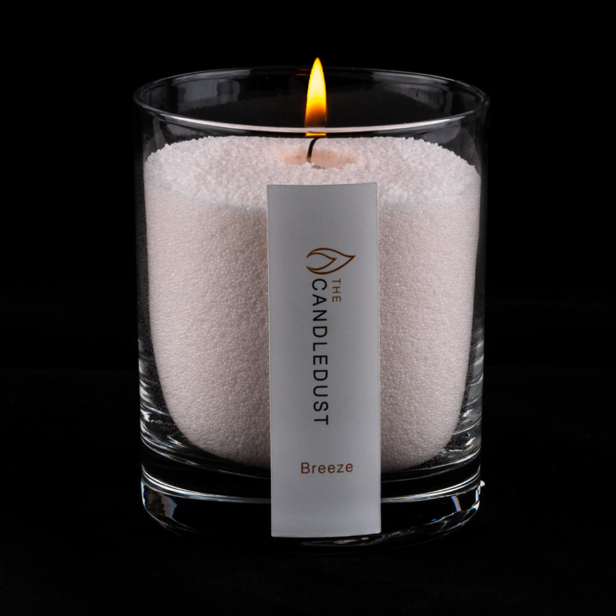شمعة الغبار اللؤلؤي المعطرة ذا كاندل دست (The Candledust) - شمع نباتي طبيعي 160 غرام مع فتائل، صديقة للبيئة وقابلة لإعادة التشكيل والاستخدام شمعة الغبار اللؤلؤي المعطرة ذا كاندل دست (The Candledust) - شمع نباتي طبيعي 160 غرام مع فتائل، صديقة للبيئة وقابلة لإعادة التشكيل والاستخدام