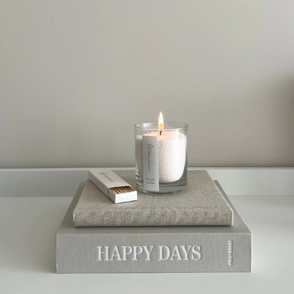 The Candledust Scented Pearled Candle (160g) - Eco-Friendly Natural Vegetable Wax Granules with Wicks, Reusable & Re-shaper Layout
