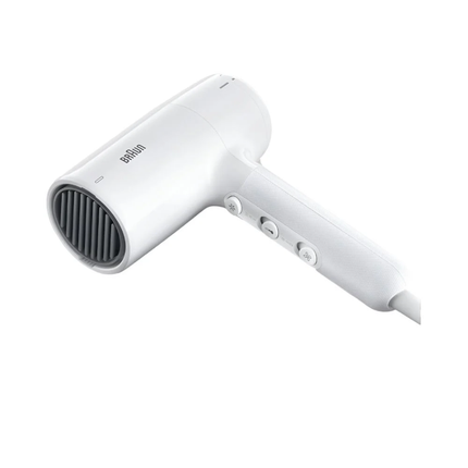 Braun Satin Hair PowerPerfection Ionic Hair Dryer HD226 - Premium 2200W Lightweight Blow Dryer with Ionic Technology & Concentrator Nozzle - White