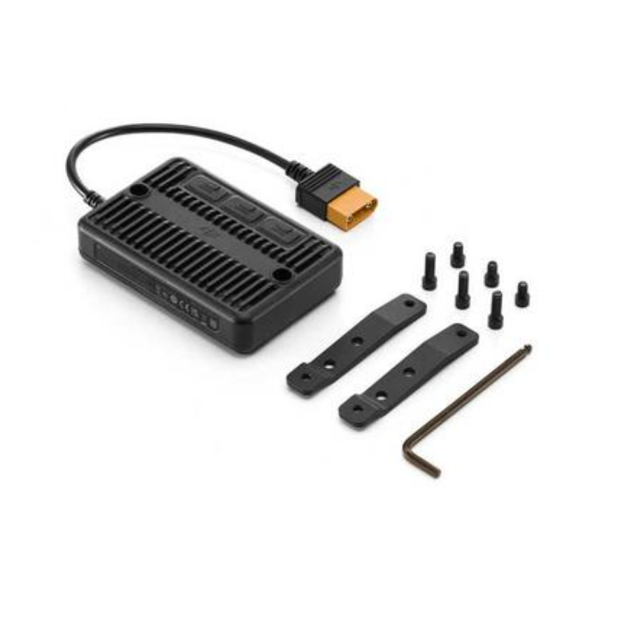 وحدة محول الألواح الشمسية دي جي آي باور (DJI Power Solar Panel Adapter Module - MPPT / DY0002) للشحن الشمسي الذكي فائق السرعة - لون أسود وحدة محول الألواح الشمسية دي جي آي باور (DJI Power Solar Panel Adapter Module - MPPT / DY0002) للشحن الشمسي الذكي فائق السرعة - لون أسود