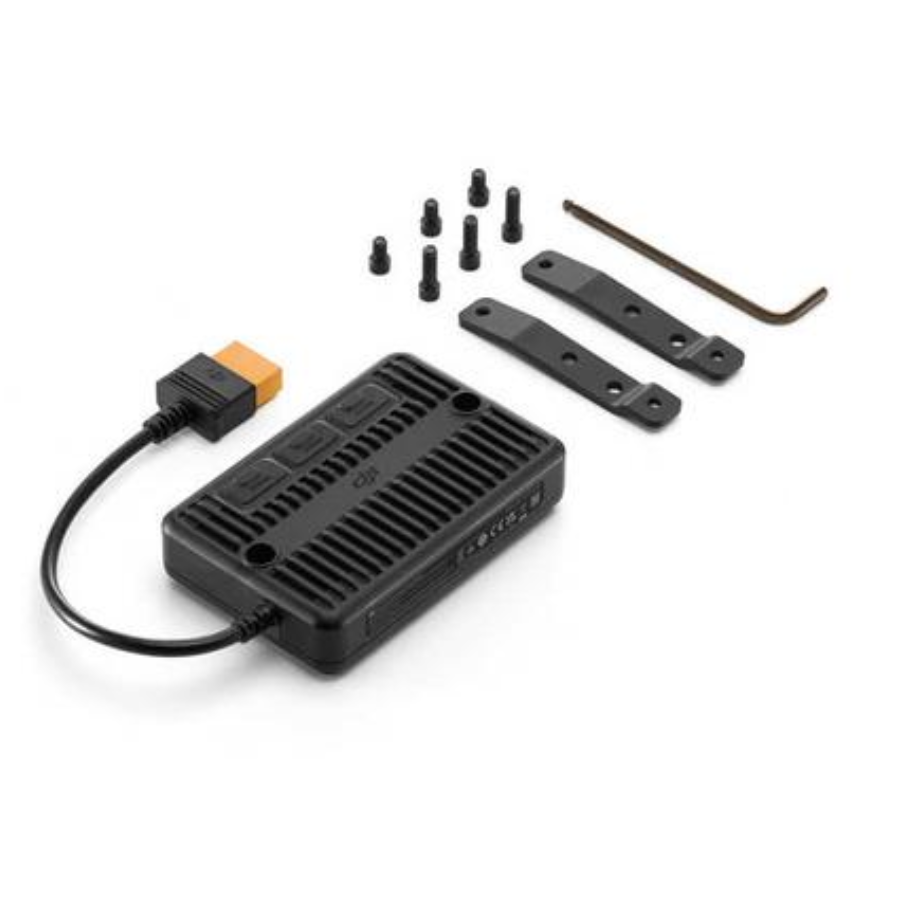 وحدة محول الألواح الشمسية دي جي آي باور (DJI Power Solar Panel Adapter Module - MPPT / DY0002) للشحن الشمسي الذكي فائق السرعة - لون أسود وحدة محول الألواح الشمسية دي جي آي باور (DJI Power Solar Panel Adapter Module - MPPT / DY0002) للشحن الشمسي الذكي فائق السرعة - لون أسود