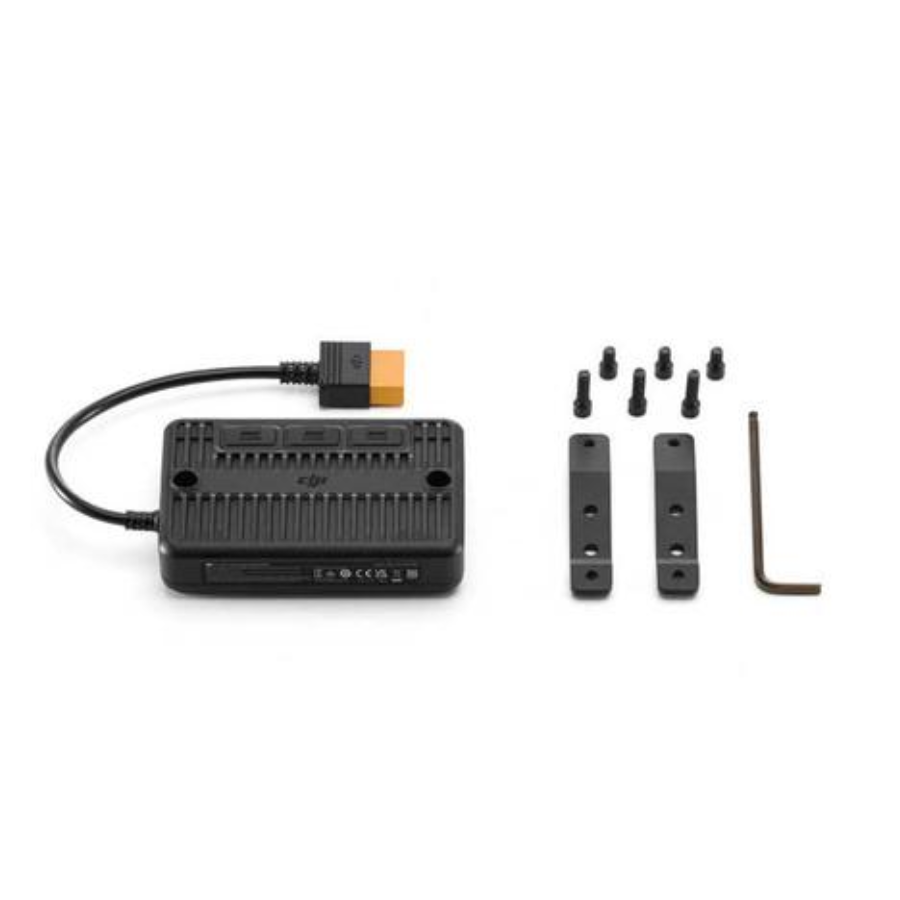 DJI Power Solar Panel Adapter Module (MPPT) - Premium Intelligent Solar Charging Control Unit for DJI Power Power Stations - Model DY0002 Black