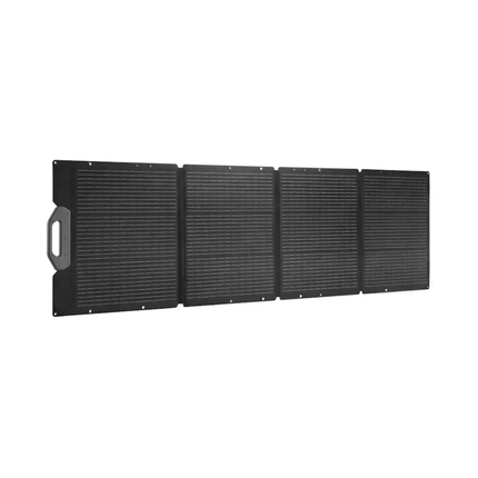 IBCPOWER 200W Foldable Solar Panel - High-Efficiency Portable Solar Charger Compatible with DJI Power Series Power Stations - Black