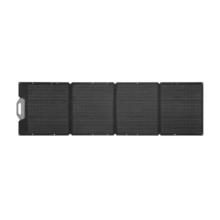 IBCPOWER 200W Foldable Solar Panel - High-Efficiency Portable Solar Charger Compatible with DJI Power Series Power Stations - Black