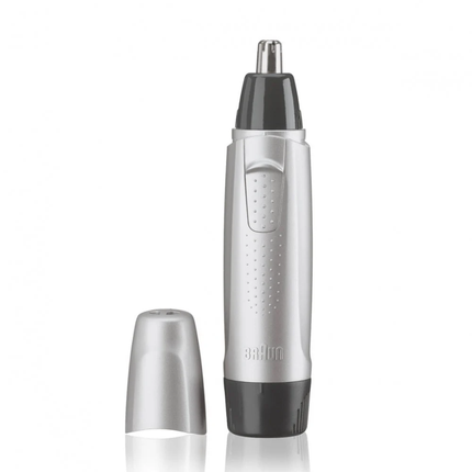 Braun Nose & Ear Trimmer EN10 - High-Precision Cordless Facial Hair Trimmer with Fully Washable Waterproof Head