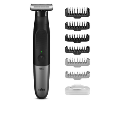 Braun Series X Electric Shaver & Beard Trimmer XT5100 - Premium Wet & Dry Hybrid Razor for Face & Body with 4D-Blade Matrix & SkinGuard Technology