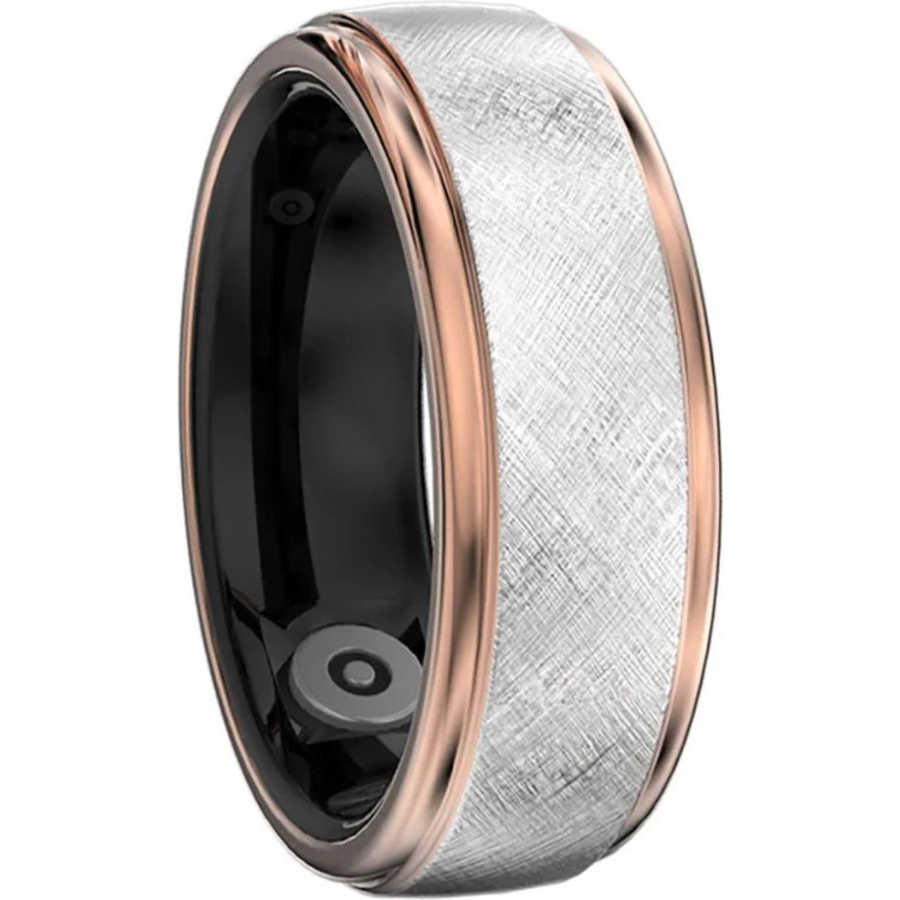 خاتم هاي فيوتشر الذكي الجيل الثاني (HiFuture Future Ring2) من التيتانيوم لمراقبة الصحة والأنشطة مدعم بالذكاء الاصطناعي ومقاوم للماء حتى 100 متر - متوفر بمقاسات 7 و8 و10 خاتم هاي فيوتشر الذكي الجيل الثاني (HiFuture Future Ring2) من التيتانيوم لمراقبة الصحة والأنشطة مدعم بالذكاء الاصطناعي ومقاوم للماء حتى 100 متر - متوفر بمقاسات 7 و8 و10
