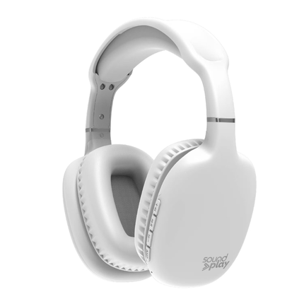 Tzumi SoundPlay ANC Wireless Headphones Over Ear Rechargeable Headset with Active Noise Cancellation