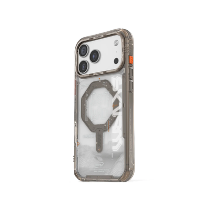 SkinArma Sonix Case for iPhone 17 Pro Protective Armor Shell with Magnetic Wireless Charging Support
