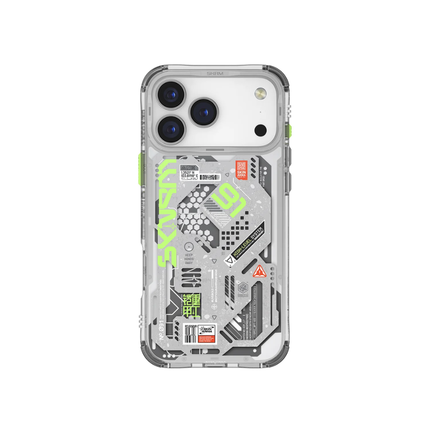 SkinArma Spectra Case for iPhone 17 Pro Protective Armor Shell with Magnetic Wireless Charging Support